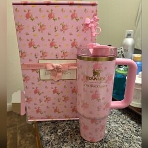 30oz Stanley x LoveShackFancy Pink Floral Tumbler